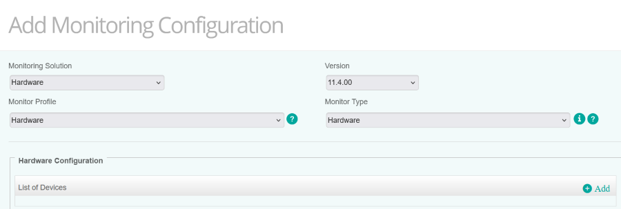 Hardware KM - Creating the TrueSight/Helix Monitoring Policy