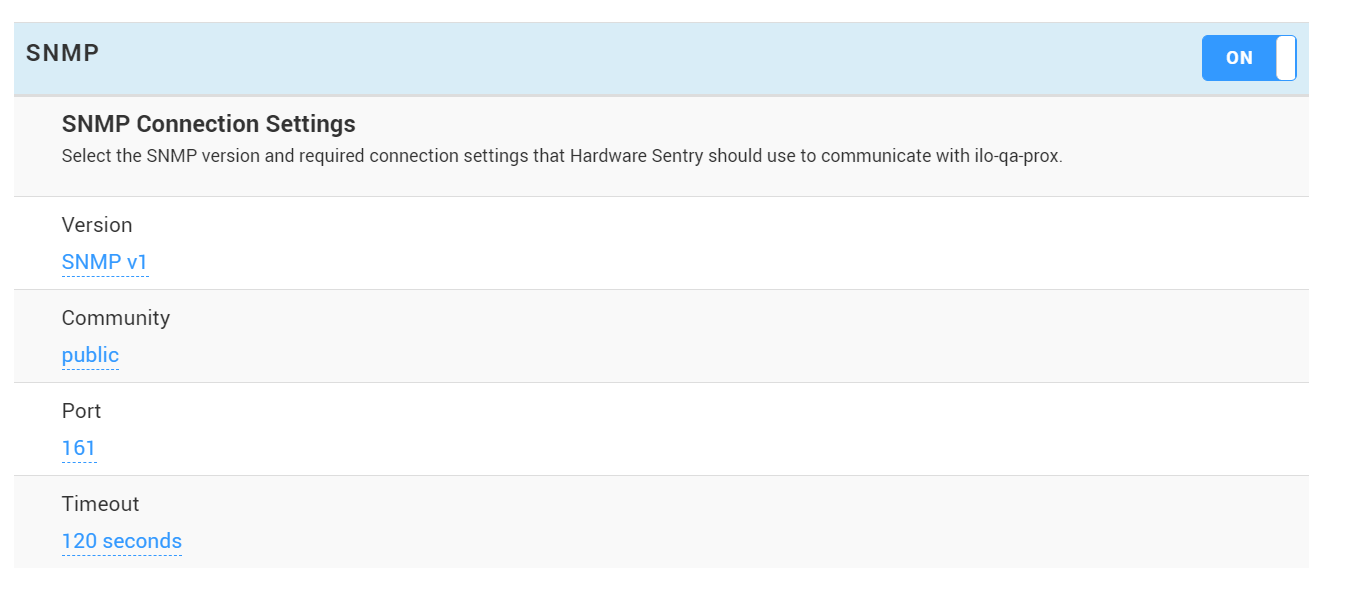 Enabling SNMP to monitor HP ProLiant servers