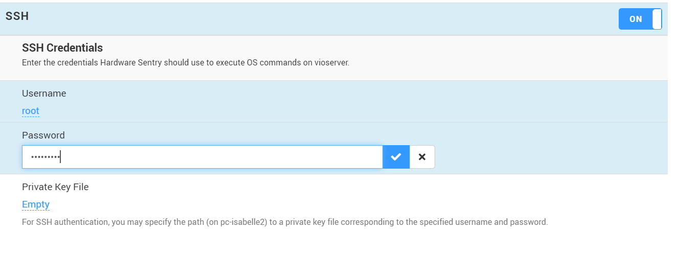 Enabling SSH for IBM AIX Server monitoring