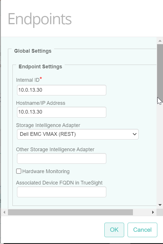 Providing the Dell EMC Symmetrix VMAX Arrays Information