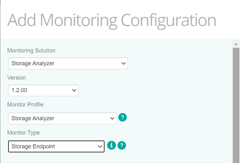 Creating a policy to monitor Dell EMC Symmetrix VMAX Disk Arrays with Storage Analyzer