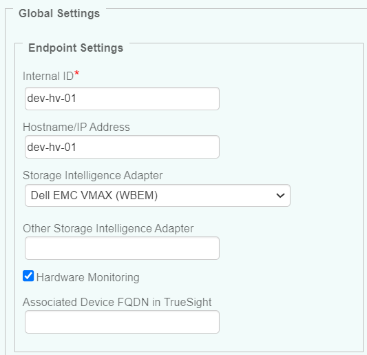 Providing the Dell EMC Symmetrix VMAX Arrays Information