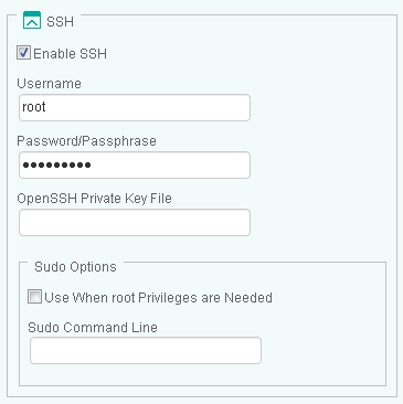 Enabling SSH