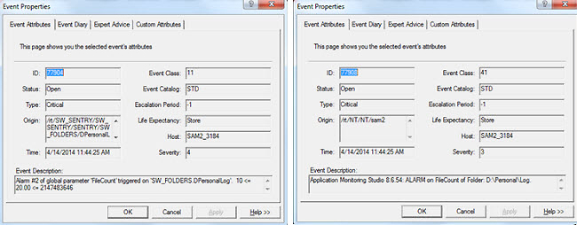 Class-11 and 41 Events in the Event Manager