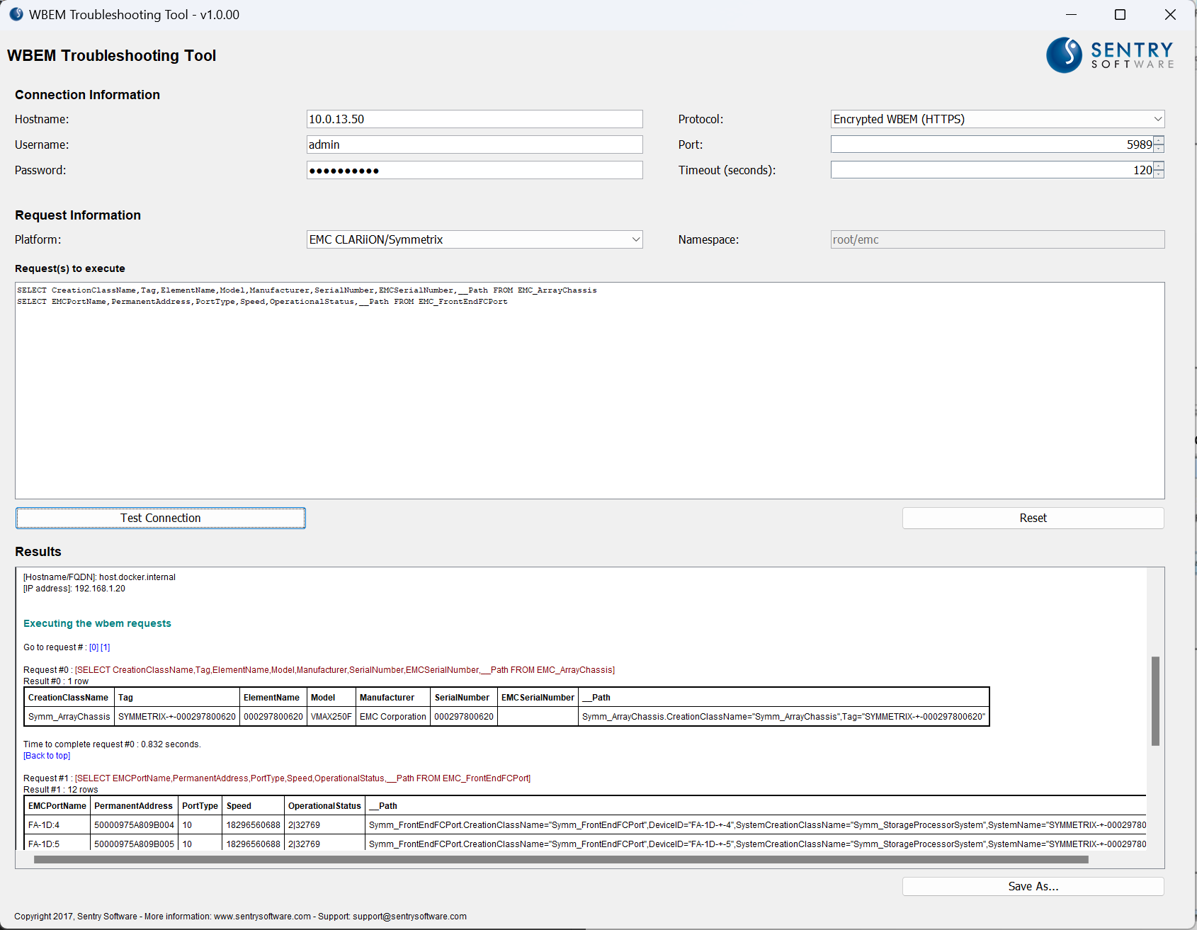 Troubleshooting Tool - Connecting to the System