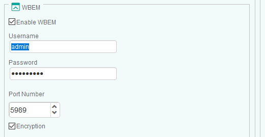 Entering the protocol/connection information