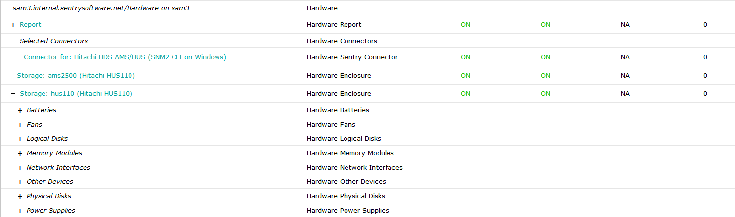 Monitoring Hitachi AMS and HUS Using SSH