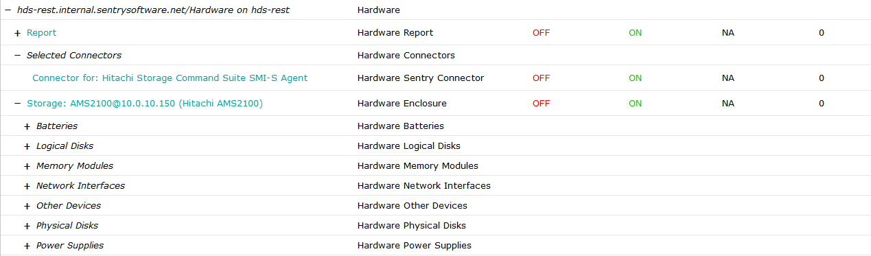 Monitoring Hitachi AMS, HUS, USP, and VSP using WBEM