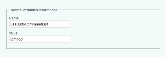 Configuring the useSudoCommandList variable