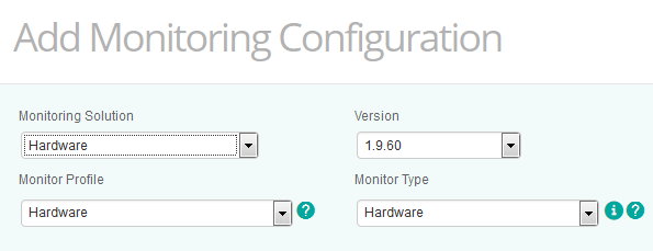 Creating a policy to monitor Dell EqualLogic with Hardware Sentry