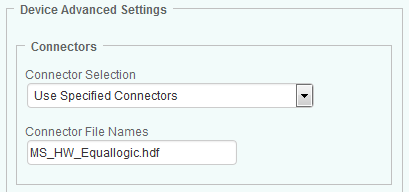 Selecting the Dell EqualLogic PS Series Connector