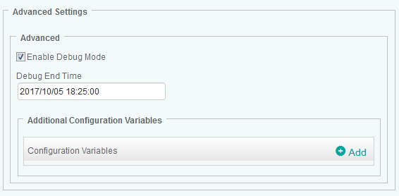 Enabling the Debug Mode for the Storage Monitoring Solution