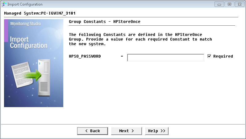 Providing the credentials to access the REST API