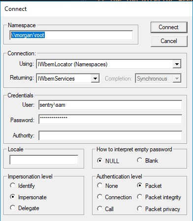 Testing Query1 - Providing the root namespace