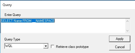 Testing Query1 - Configuring the query