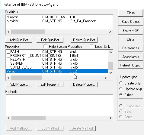 Testing Query2 - Verifying the version of the IBM Director Agent