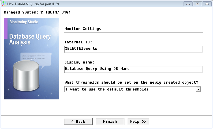 Configuring the Monitor Settings