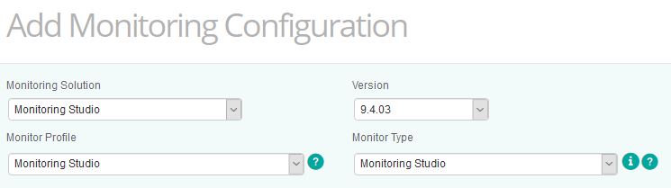 Monitoring Configuration